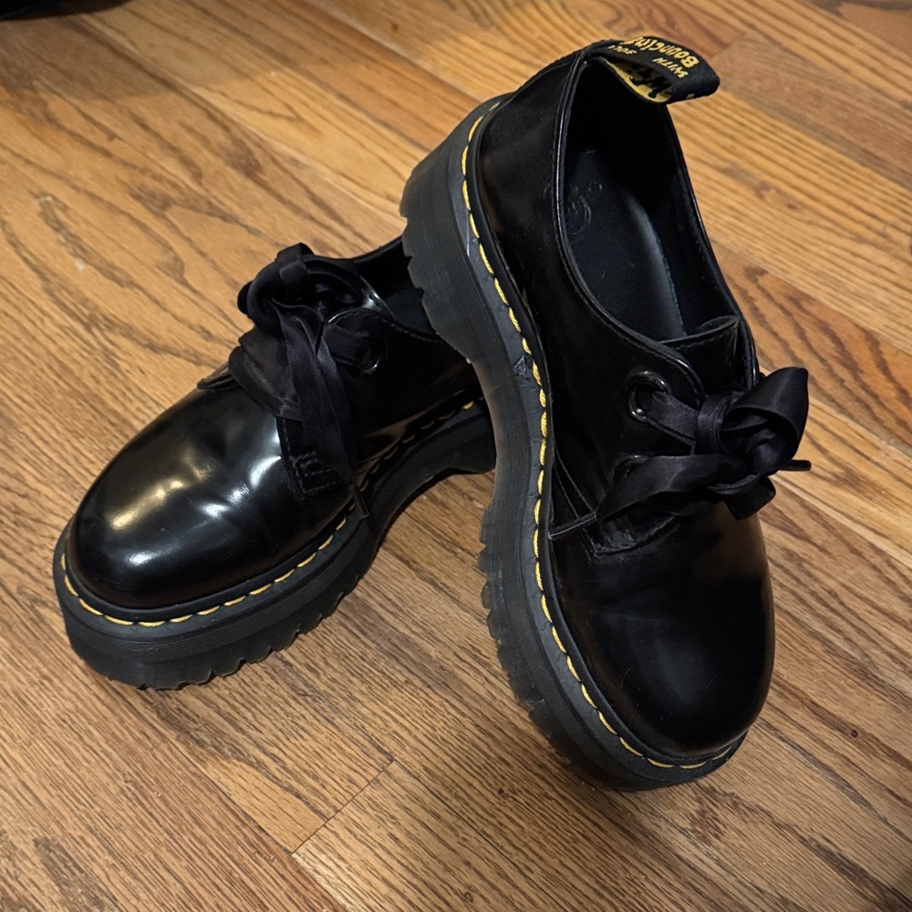 Dr. Martens Black Leather Shoes